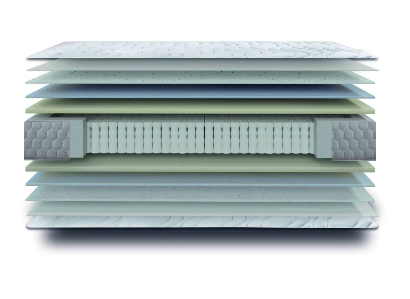 Colchón Iceland Spring — Tejido X-Cool Tacto Frío, Cara Verano/Invierno y 800 Muelles MultiPocket 17