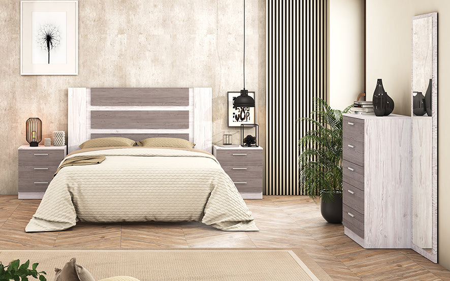 Dormitorio Completo Modelo Monika