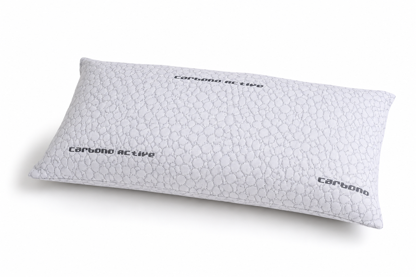 Almohada de Copos Viscoelásticos con Carbono Activo — Ergonómica, Adaptable y de Firmeza Media-Alta