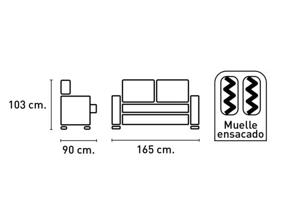 Sofá modelo Duero