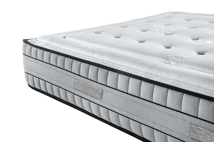 Colchón Eclipse — 680 Muelles Ensacados, Viscoelástica 55 kg/m³ y Tejido 6D Hipertranspirable