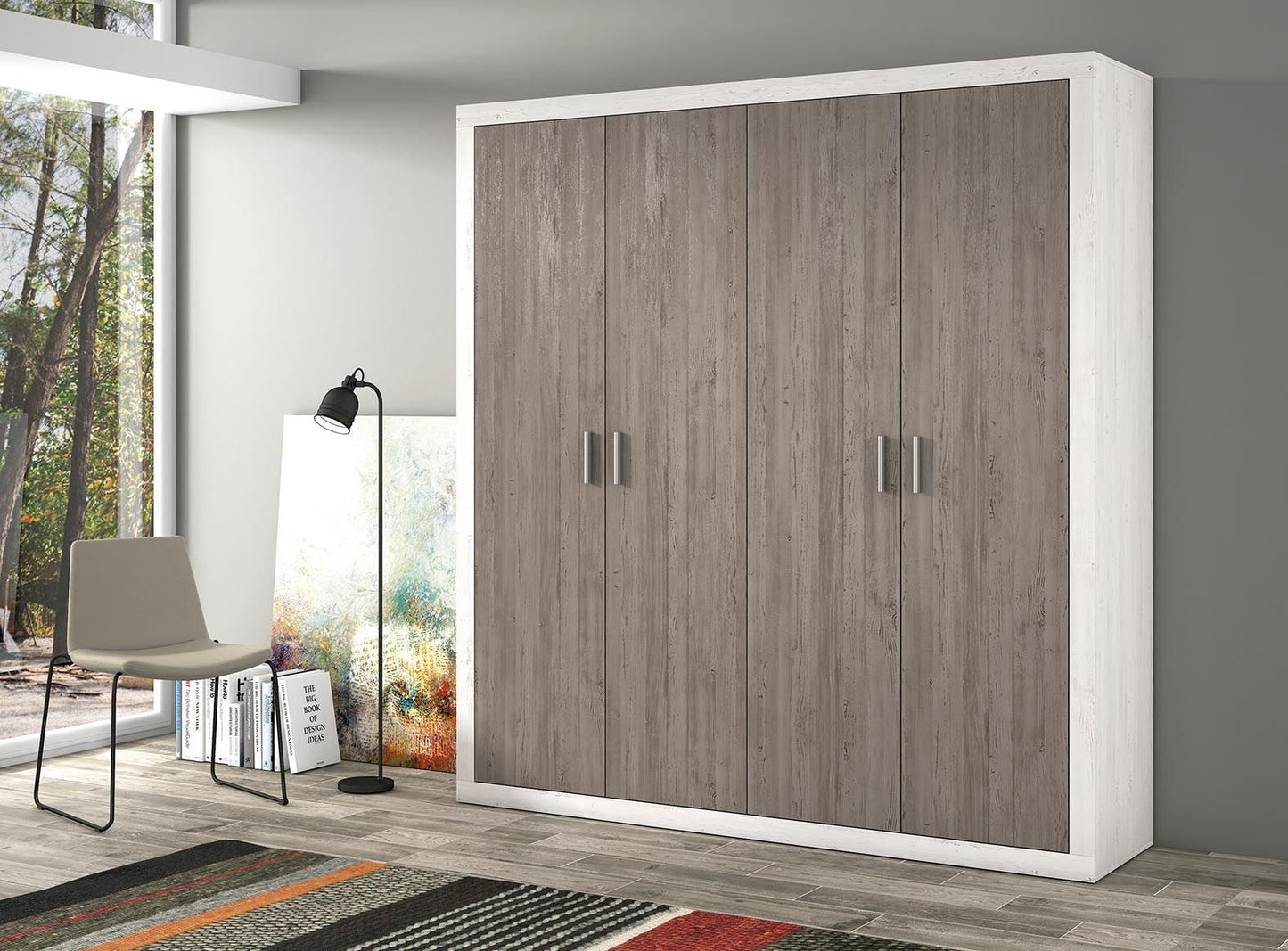 Armario de Puertas Abatibles Modelo Lara