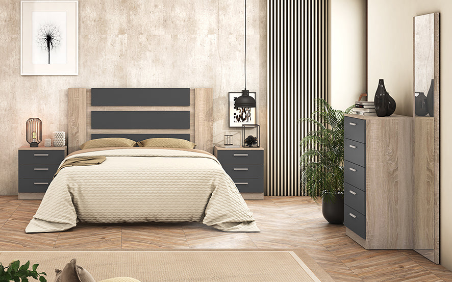 Dormitorio Completo Modelo Monika