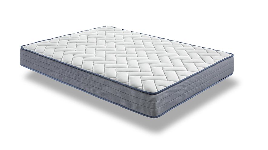 Colchón Nilo Visco HR — Viscoelástica 50 kg/m³ y Doble Cara Verano/Invierno