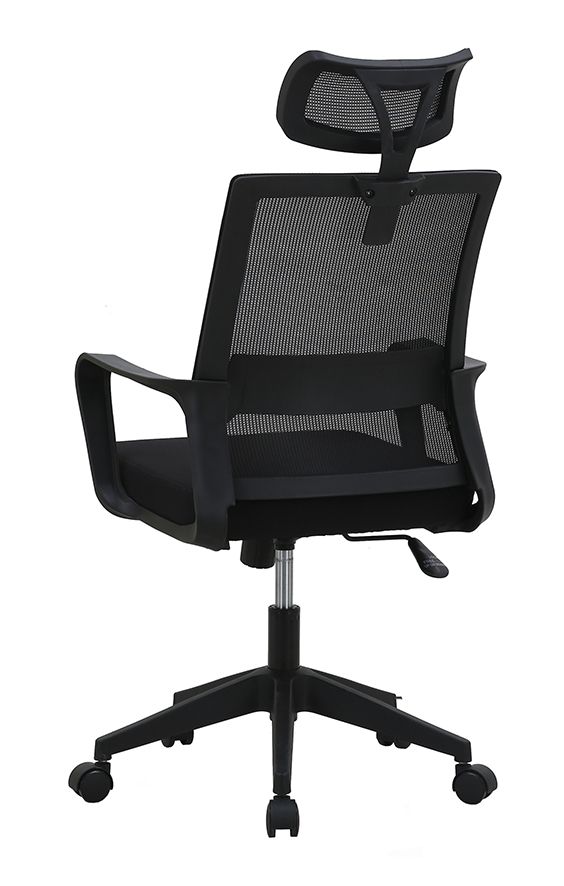 Silla de Escritorio Ergonómica Atlas — Malla Transpirable, Reposacabezas y Soporte Lumbar