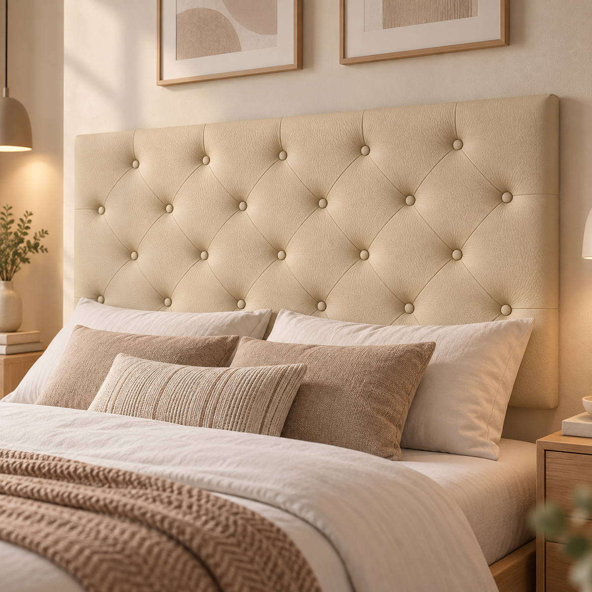 Cabecero de Cama Modelo Munich – Elegancia en Polipiel