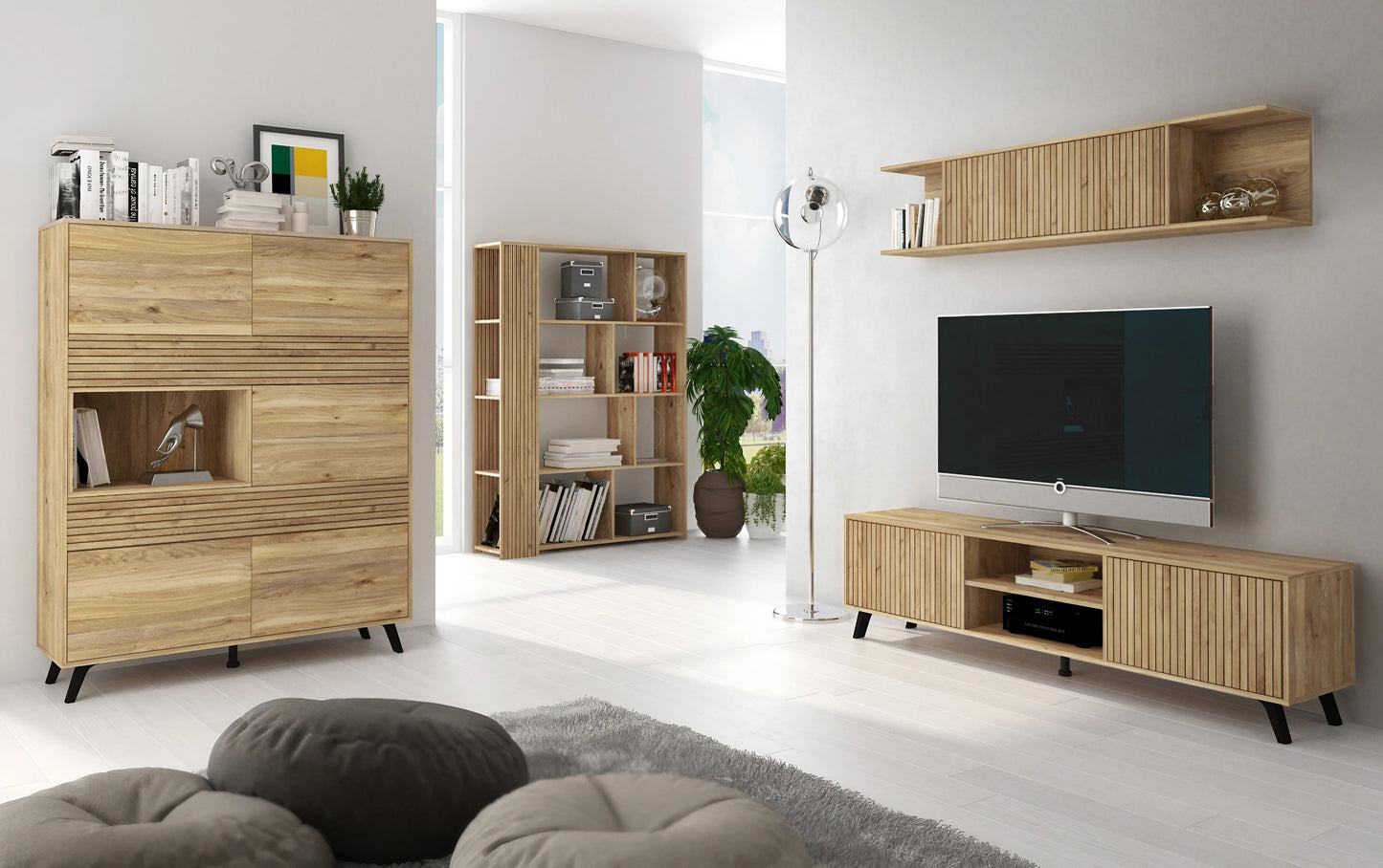 Mueble de Salon Solana -  Conjuntos completos