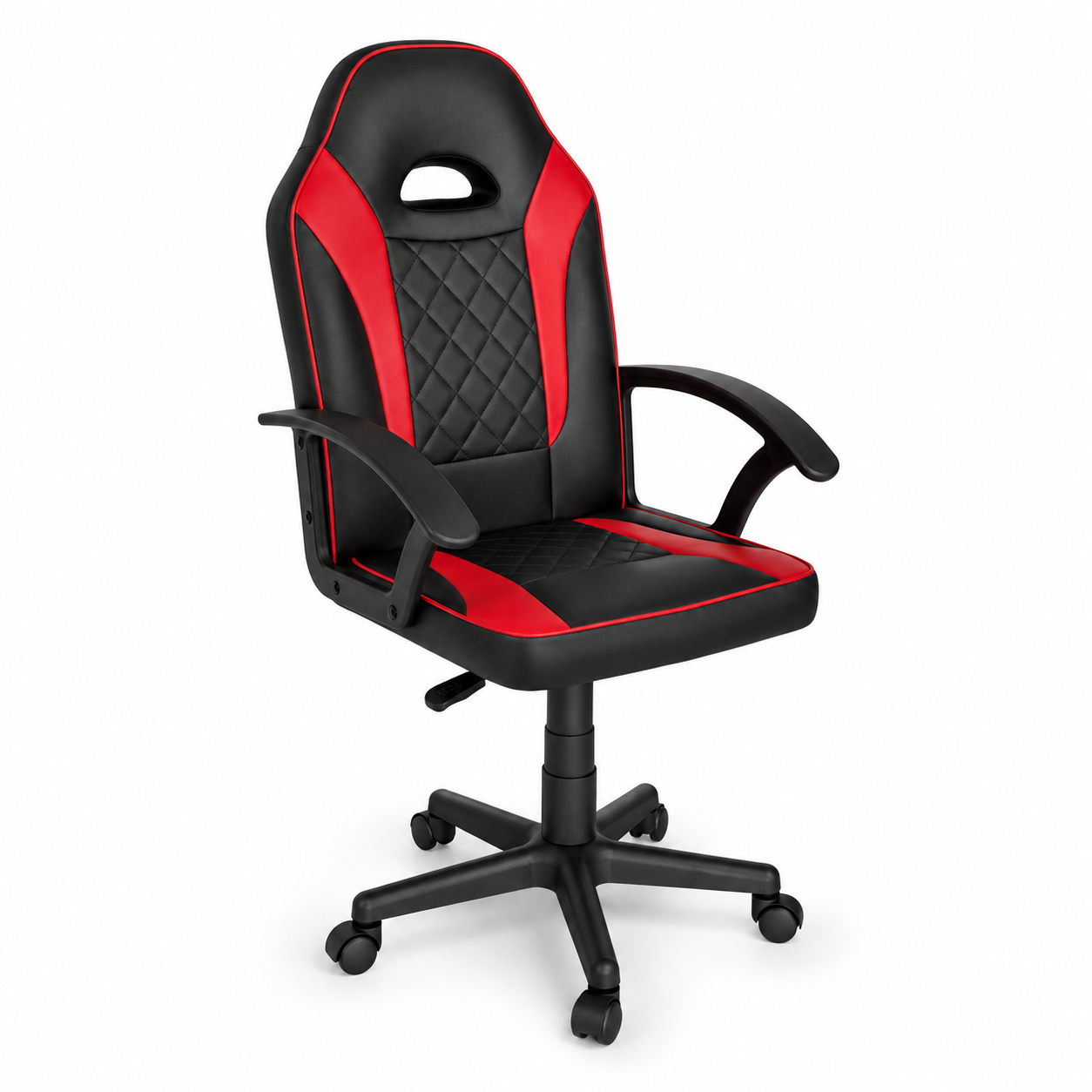 Silla Gaming Taipei — Polipiel Bicolor con Respaldo Alto, en Cuatro Colores