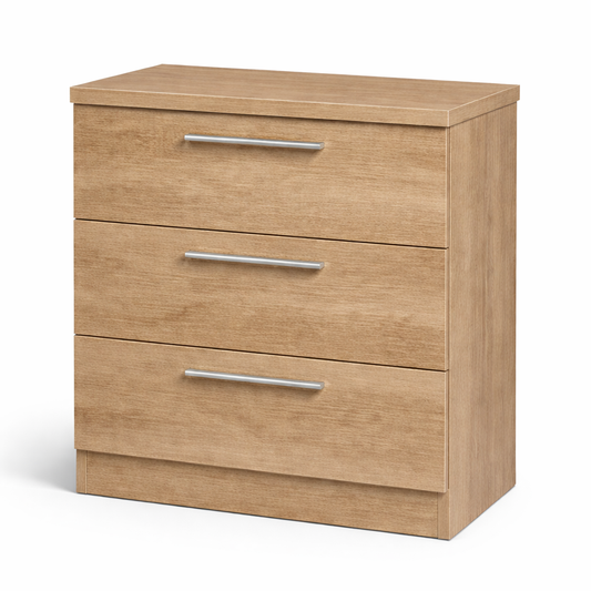 Mesita de noche Grecia de 3 cajones