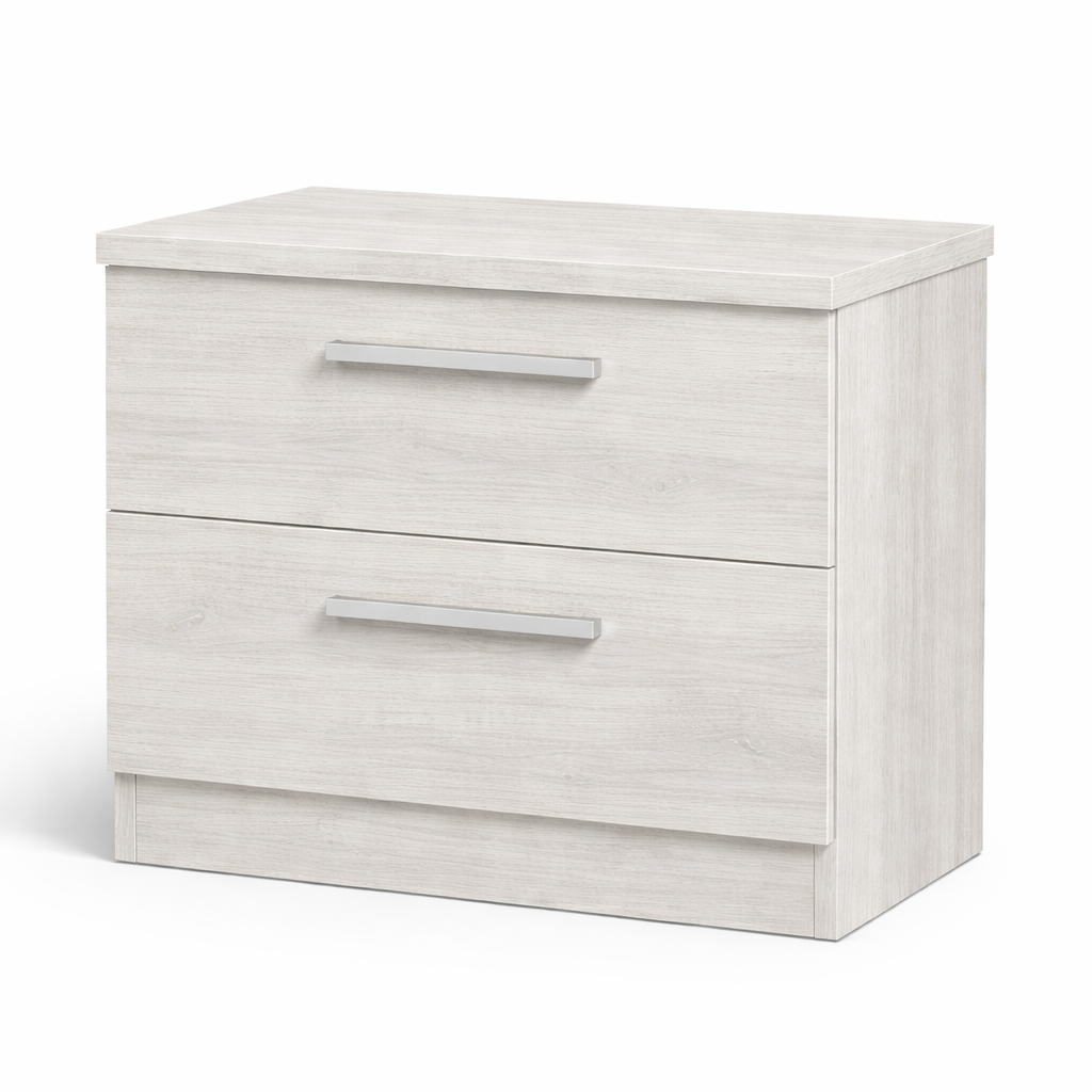 Mesita de noche Grecia de 2 cajones