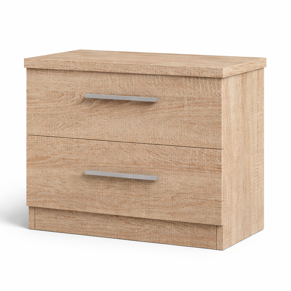 Mesita de noche Grecia de 2 cajones