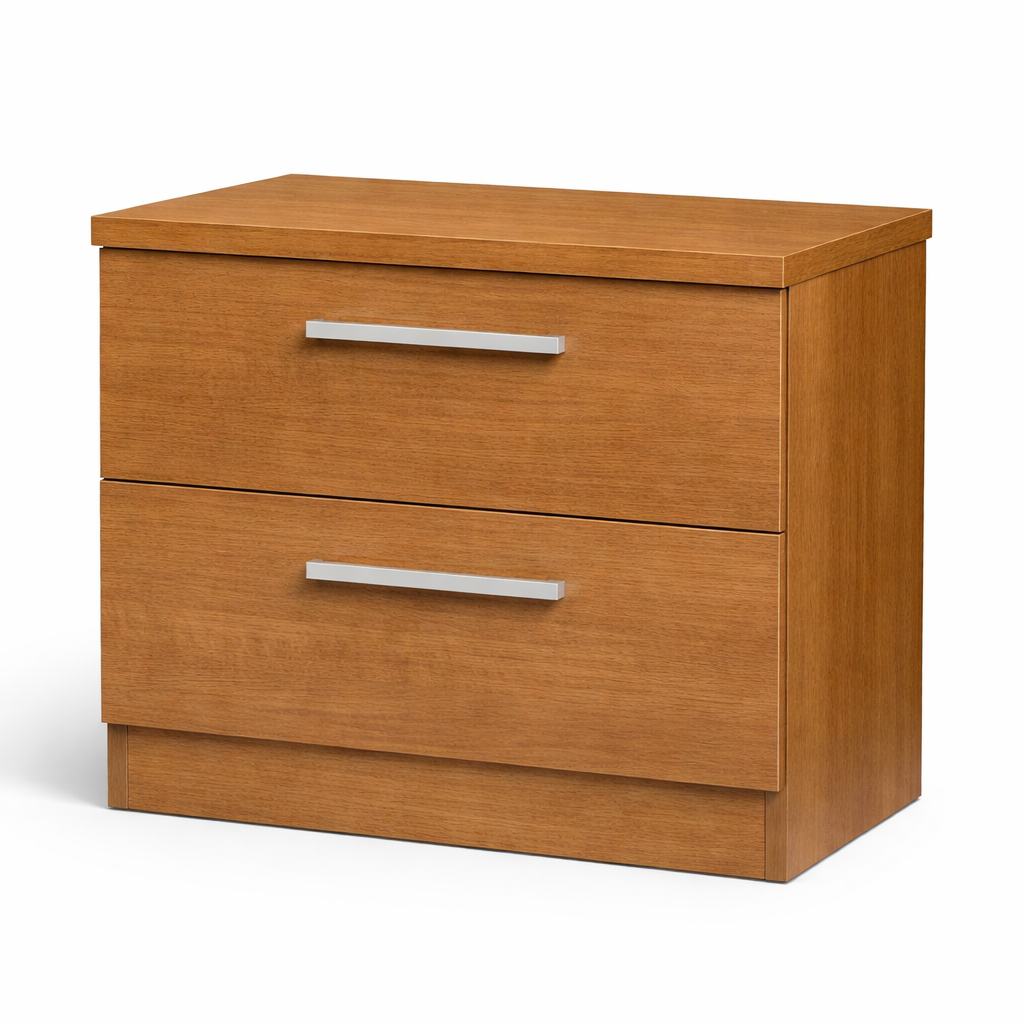 Mesita de noche Grecia de 2 cajones