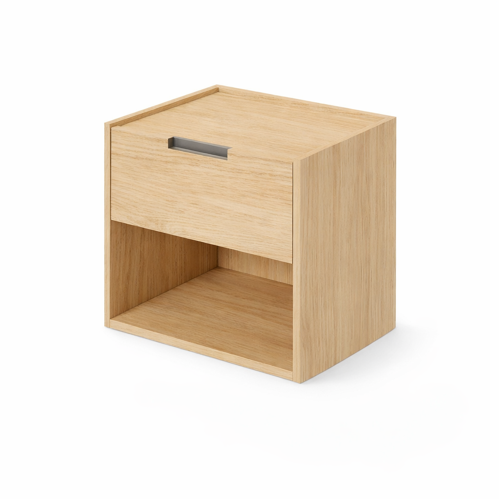 Mesita de noche Mode con 1 cajón