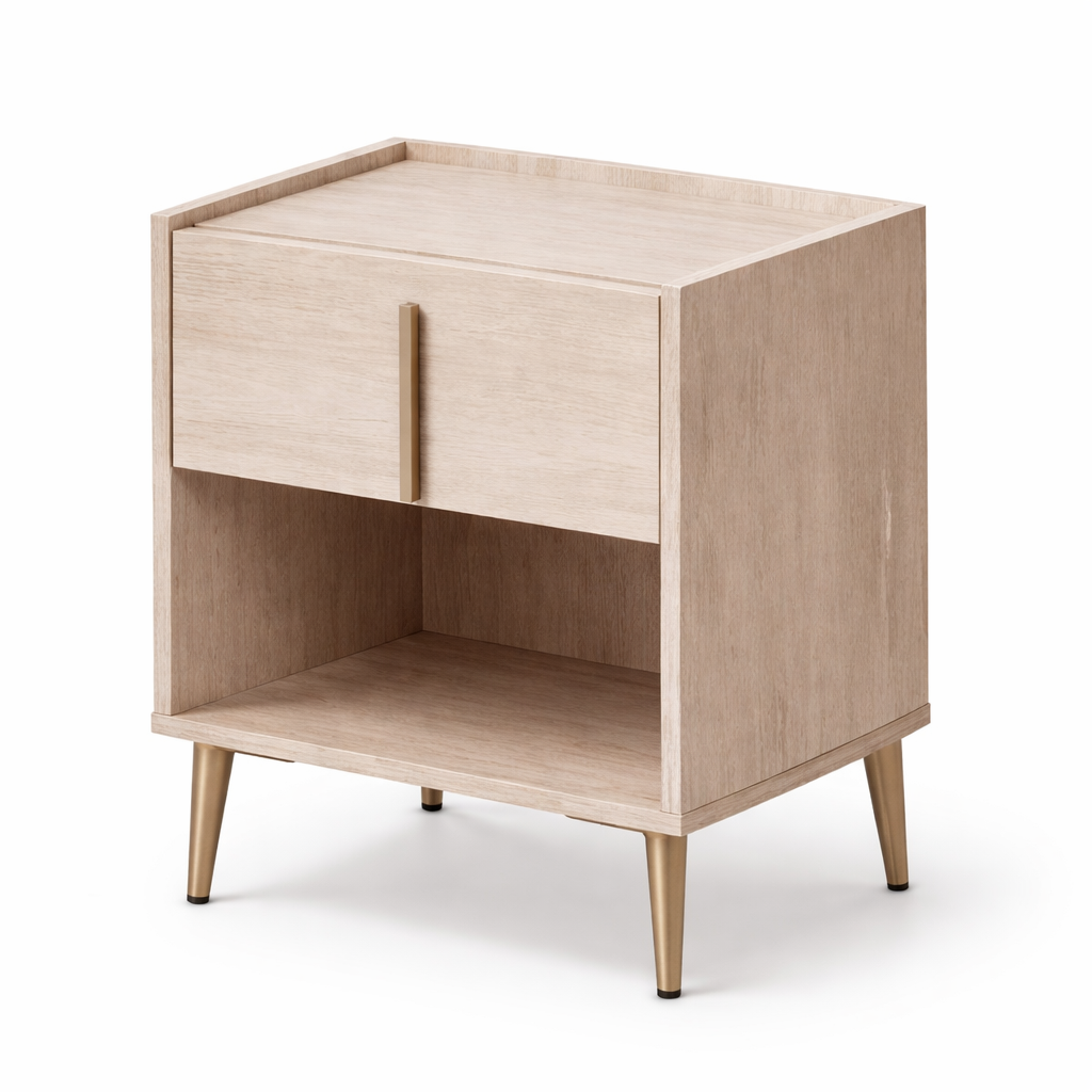 Mesita de noche Trend con 1 cajón