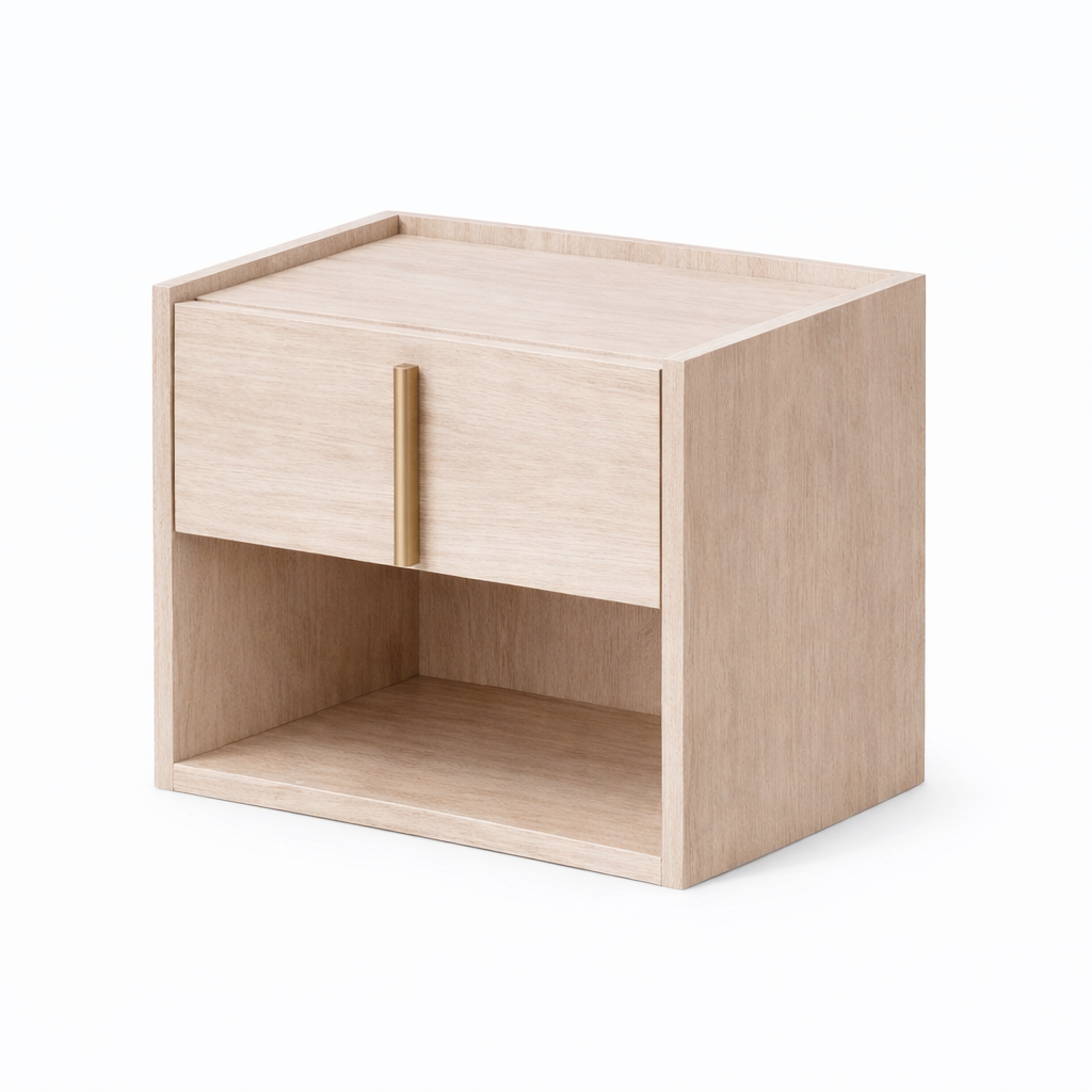 Mesita de noche Trend con 1 cajón