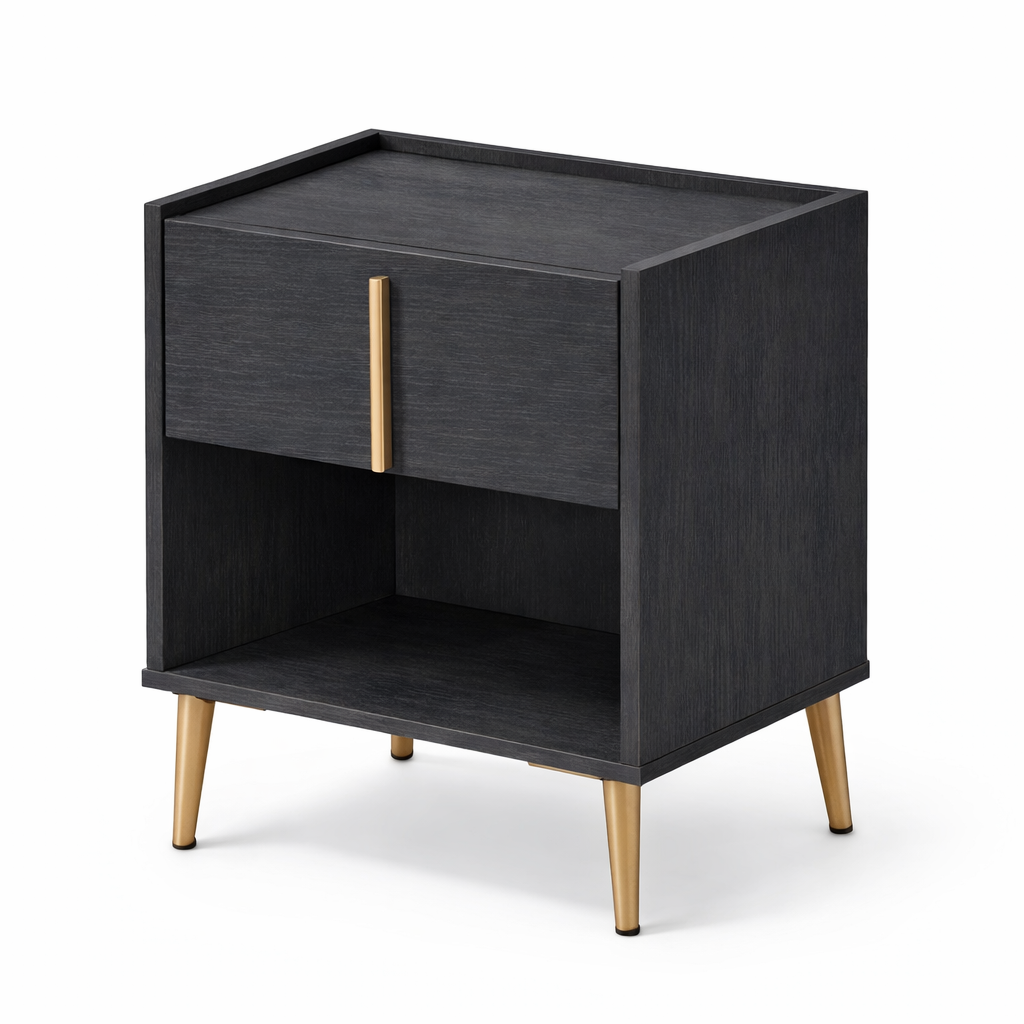 Mesita de noche Trend con 1 cajón