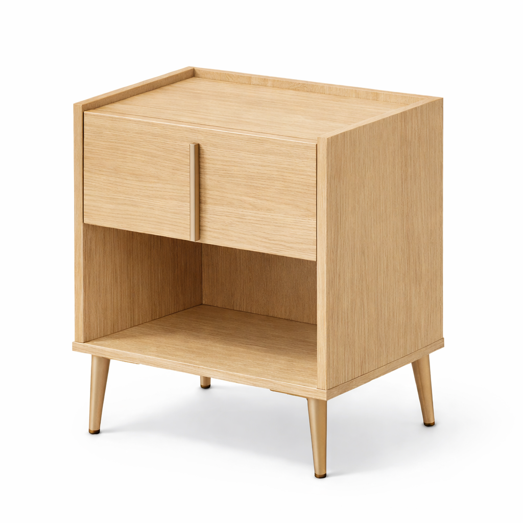Mesita de noche Trend con 1 cajón