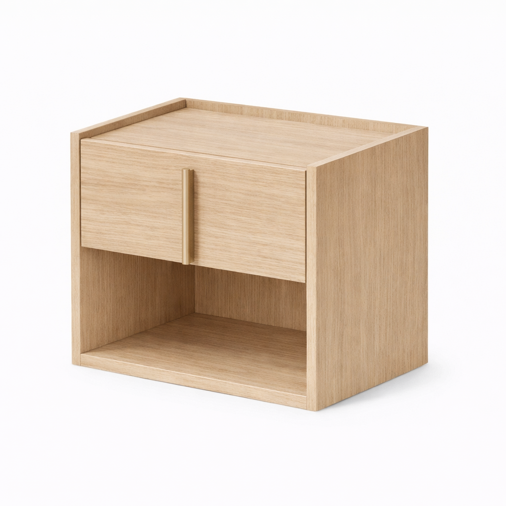 Mesita de noche Trend con 1 cajón