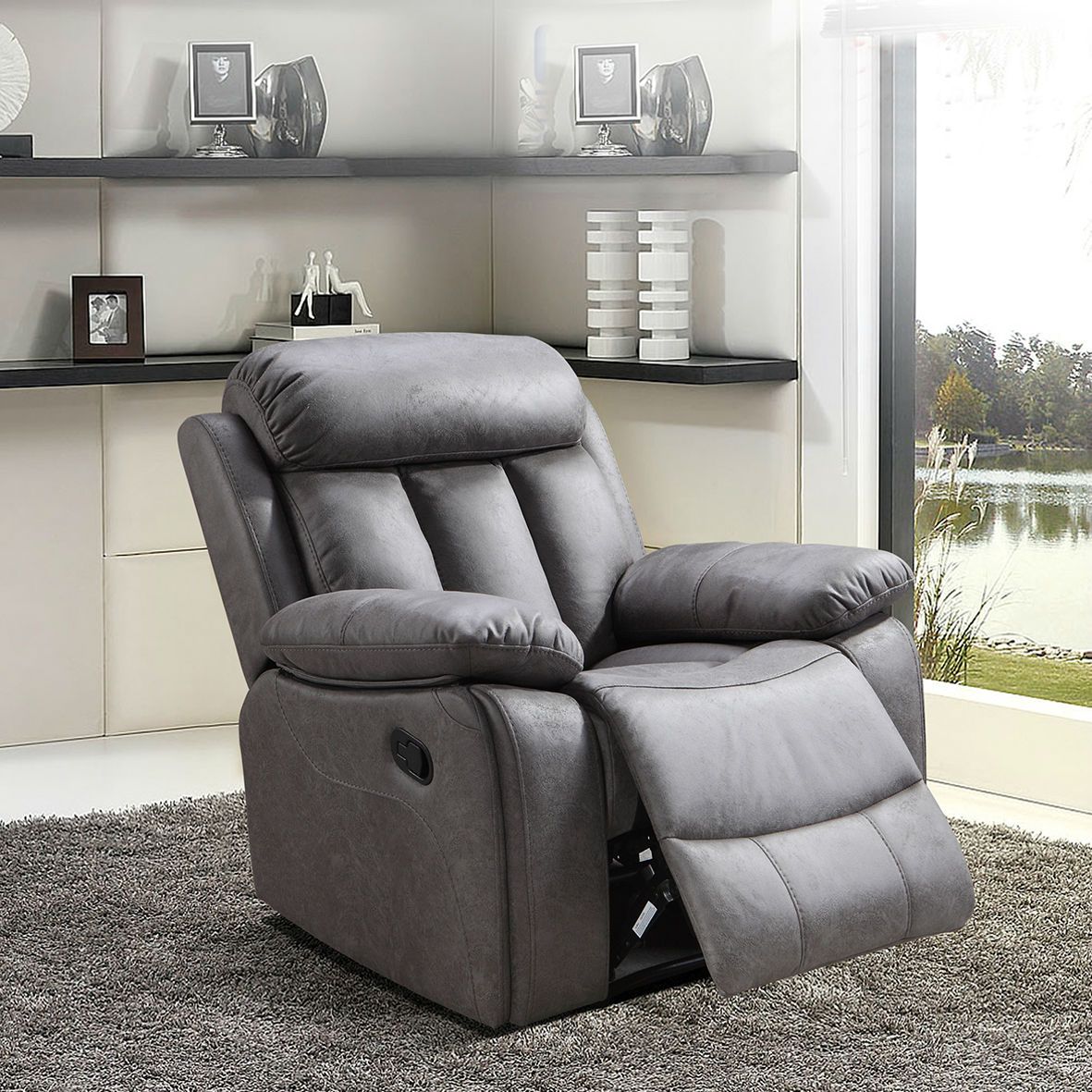 Sillón Relax Madrid – Disponible en Beige, Choco y Gris